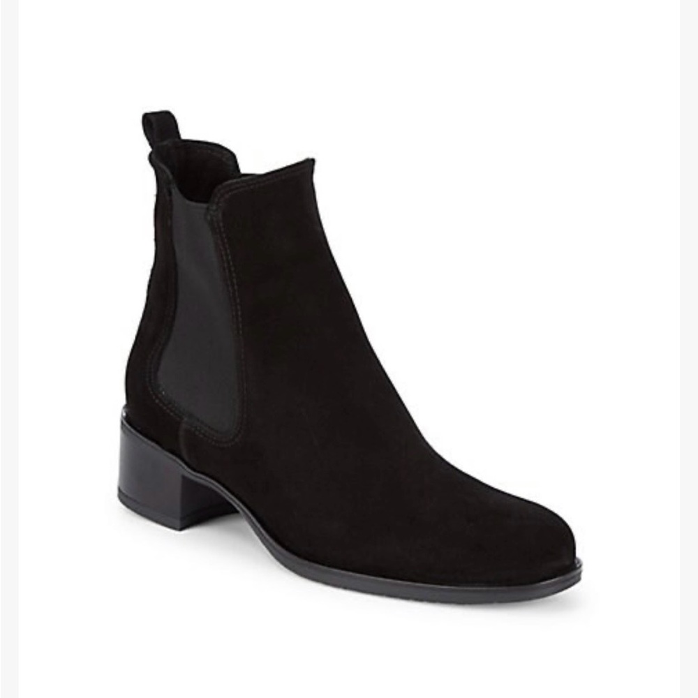 La CANADIENNE Hollinger suede Black Ankle Booties